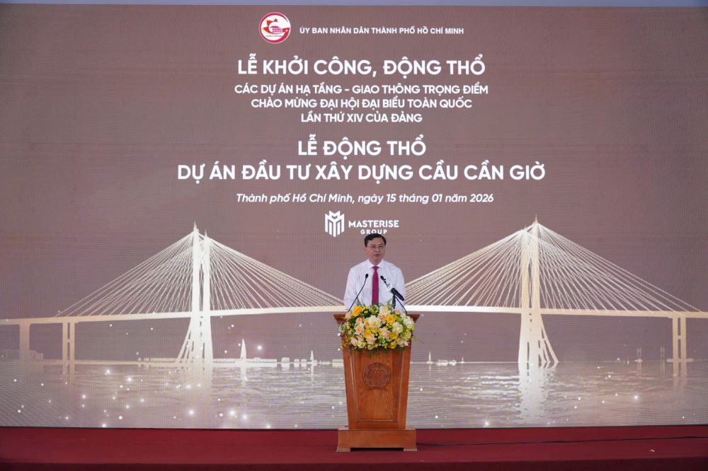 Chính thức động thổ cầu Cần Giờ 13.200 tỷ đồng - BRANDLAND